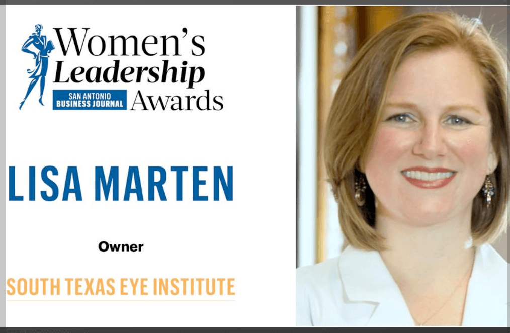 San Antonio Business Journal Gave Dr. Lisa Martén 2017 Women’s Leadership Award
