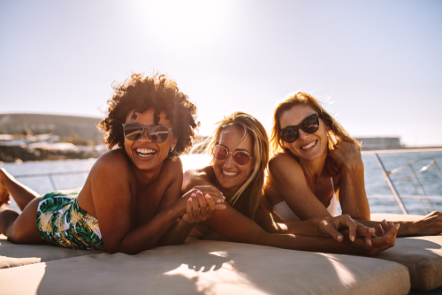 Women on boat